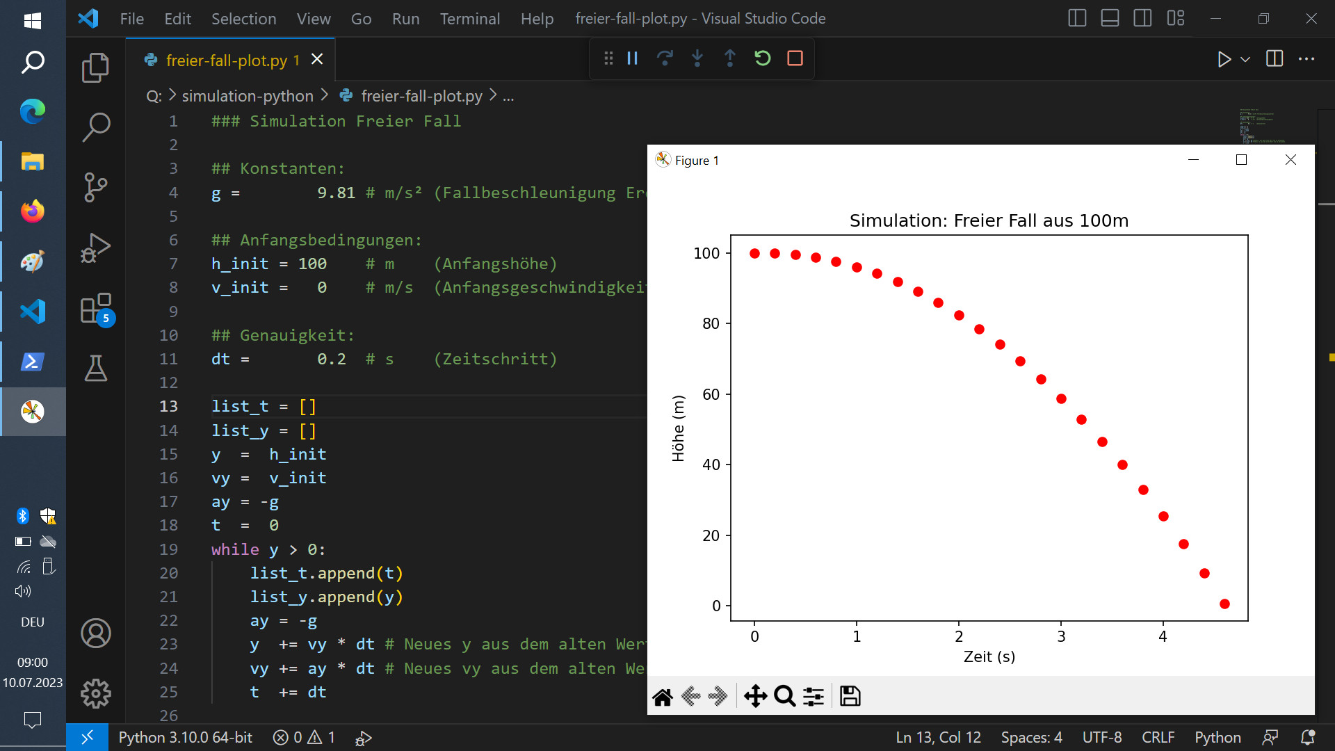 Code on a screen, mid-edit.